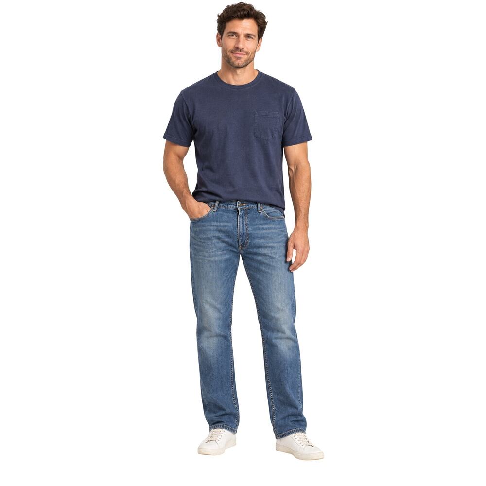 Levis 40 x 30 514 straight jeans career everyday work classic fit dark wash EUC